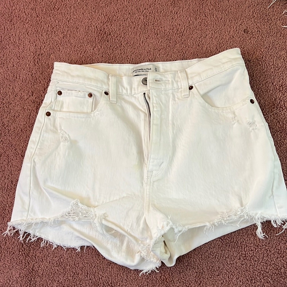 Abercrombie Curve Love Mom Shorts